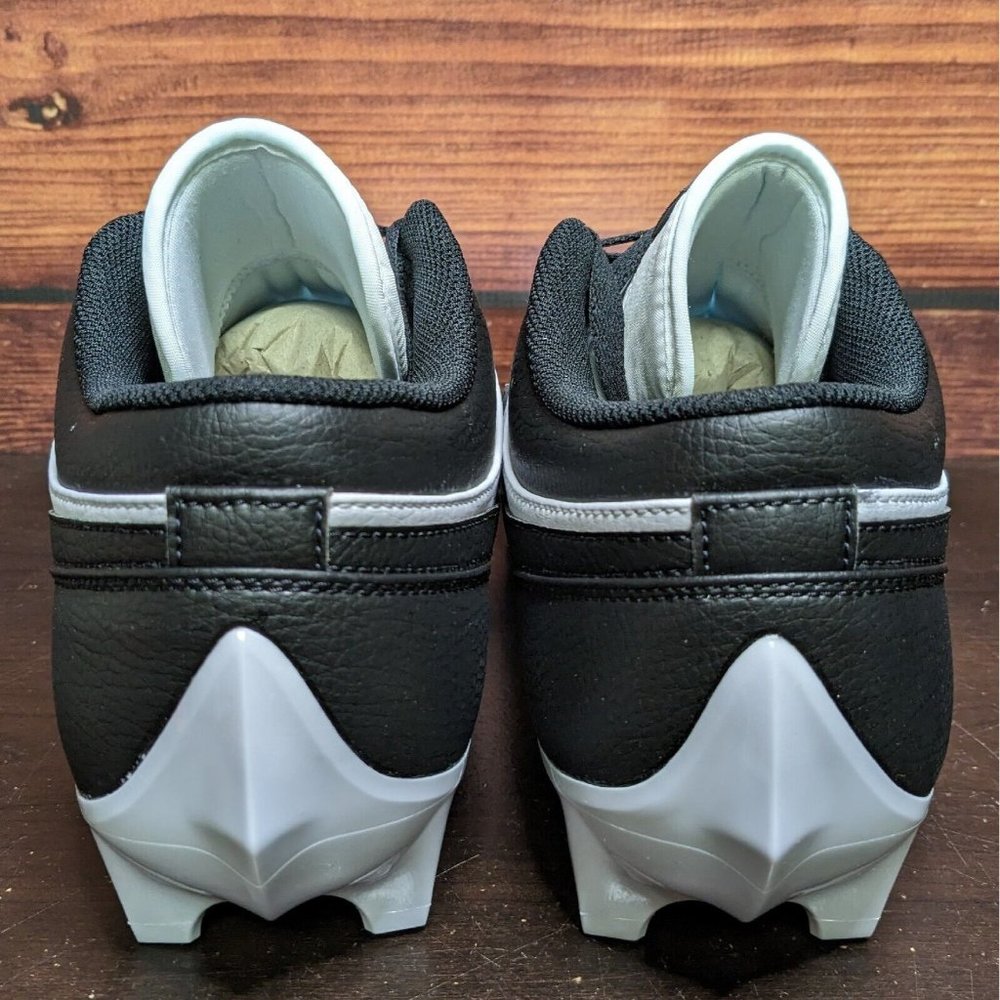 Nike Air Jordan 1 Low TD Men's 14 Panda White Black football cleats FJ6245-100 - Picture 6 of 9